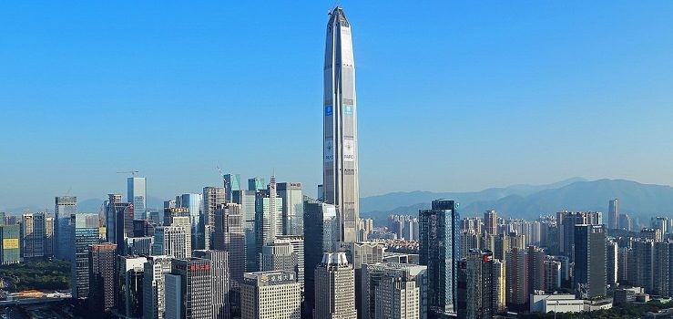 Ping an International Finance Center in Shenzhen